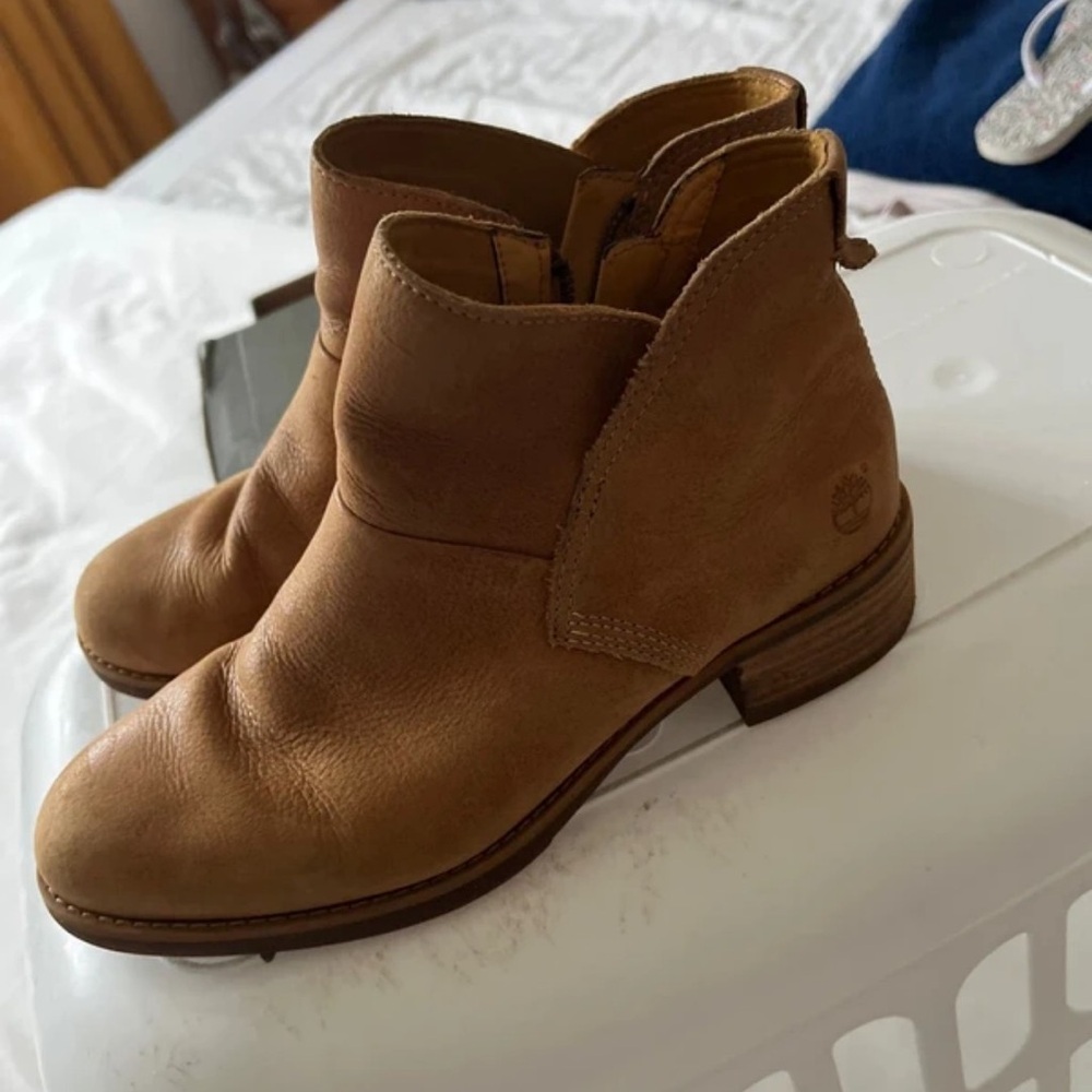 Timberland Women's Tan Ankle Boots